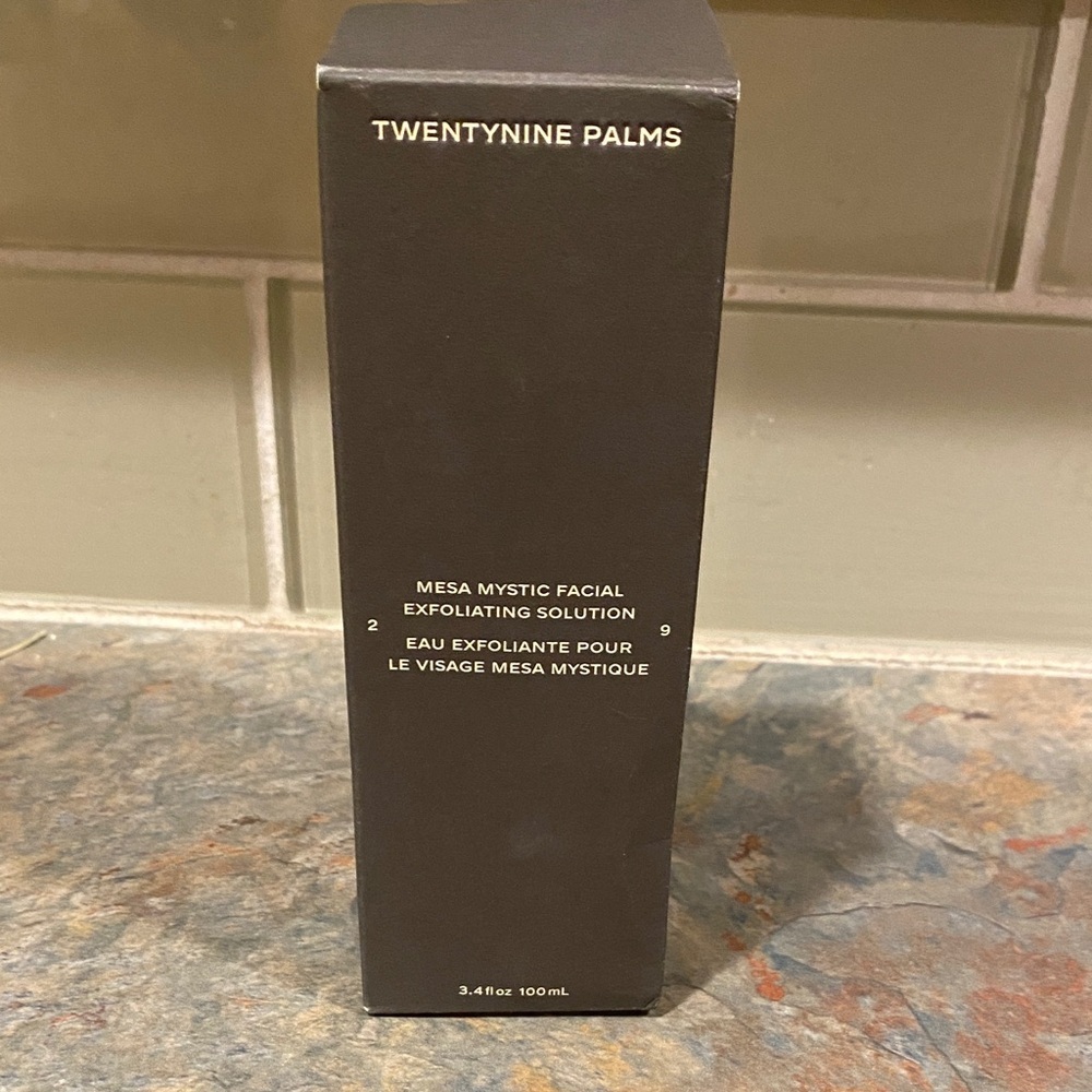 Twentynine Palms Mesa Mystic Facial Exfoliating Solution - Black
